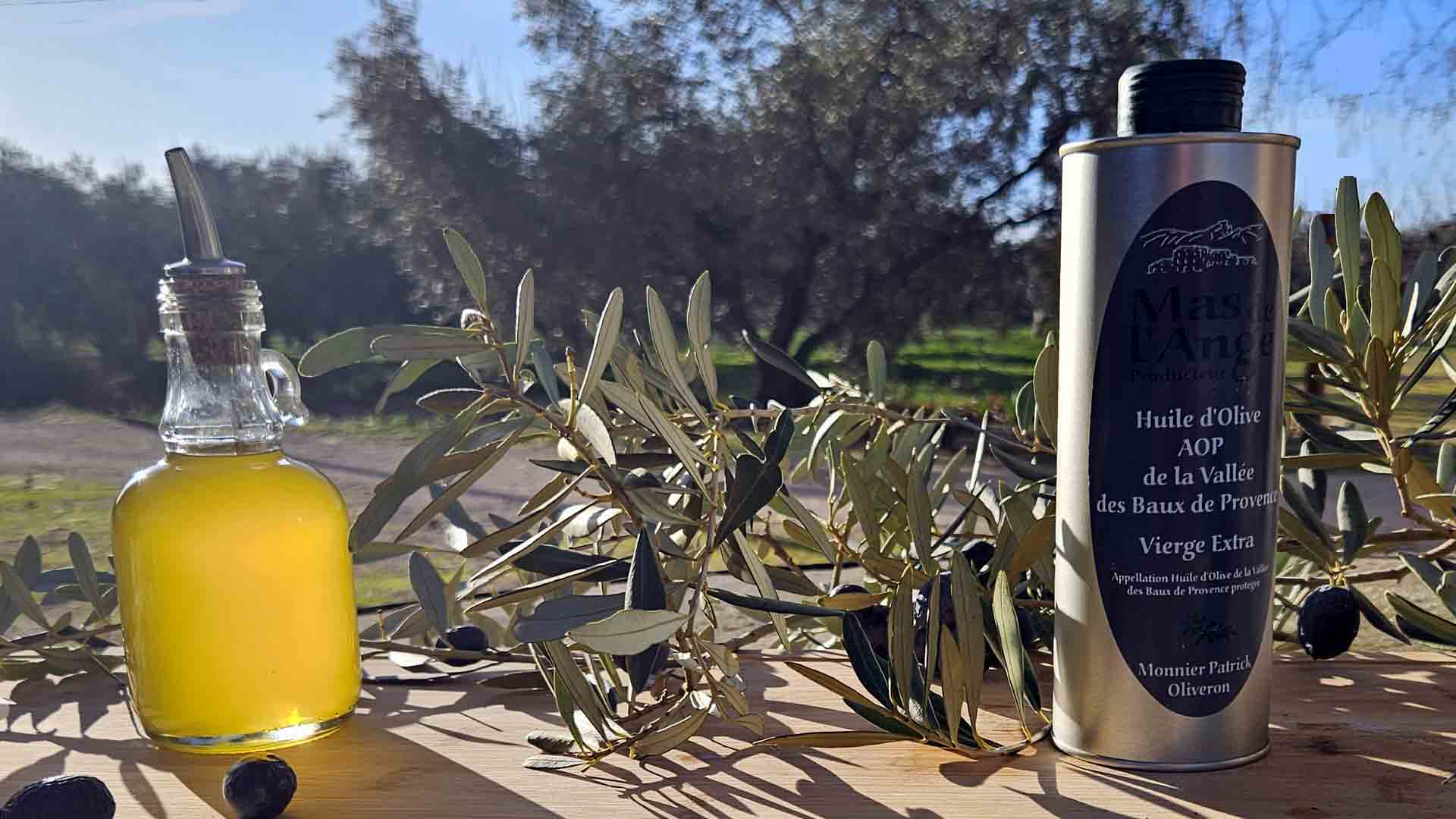 Huile d'olive AOP Vierge-Extra Baux-de-Pce