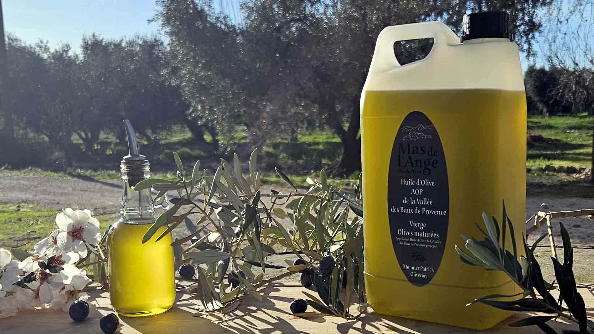 Huile d'olive AOP Vierge Maturée Baux-de-Pce