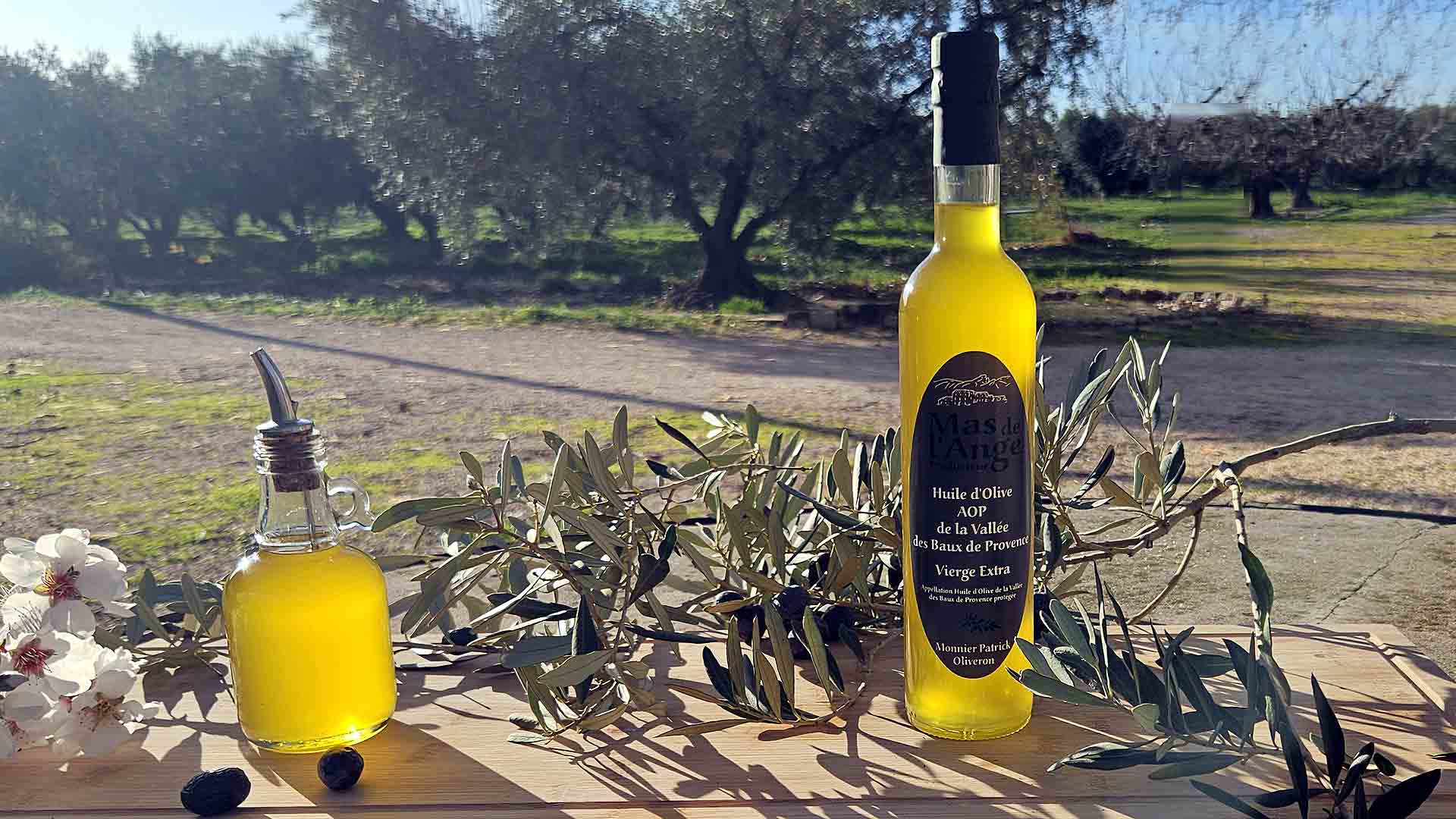 Huile d'olive AOP Vierge-Extra Baux-de-Pce